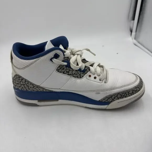 Size 10.5 - Jordan 3 Retro Mid Washington Wizards - pearsons  display picture 2